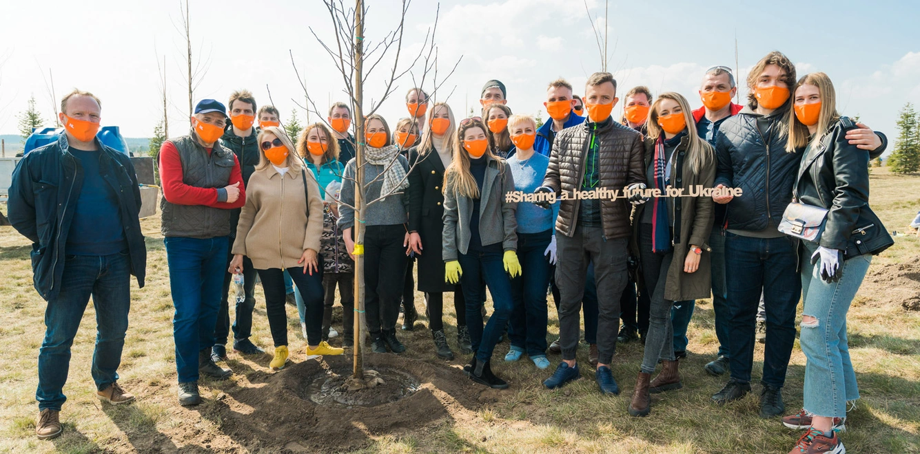 «Зелена» традиція продовжується: як Air France - KLM допомагають екології в Україні